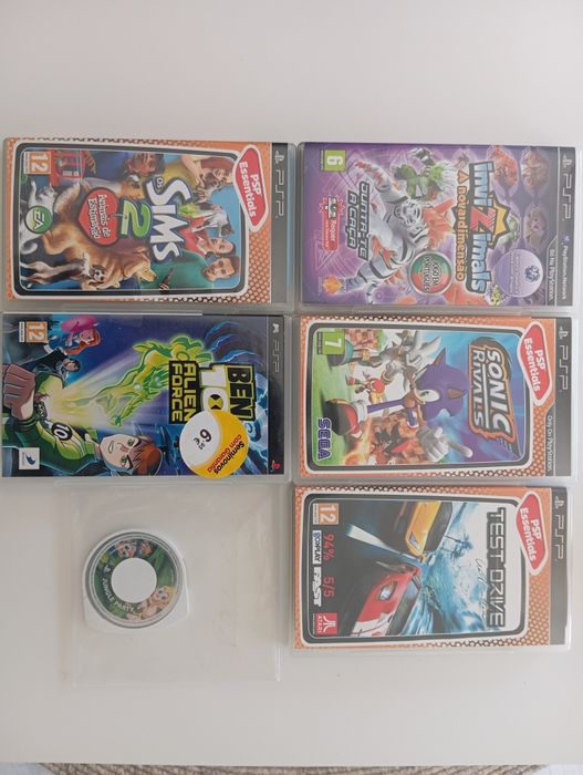 Jogos PSP – Lote de 6 títulos originais