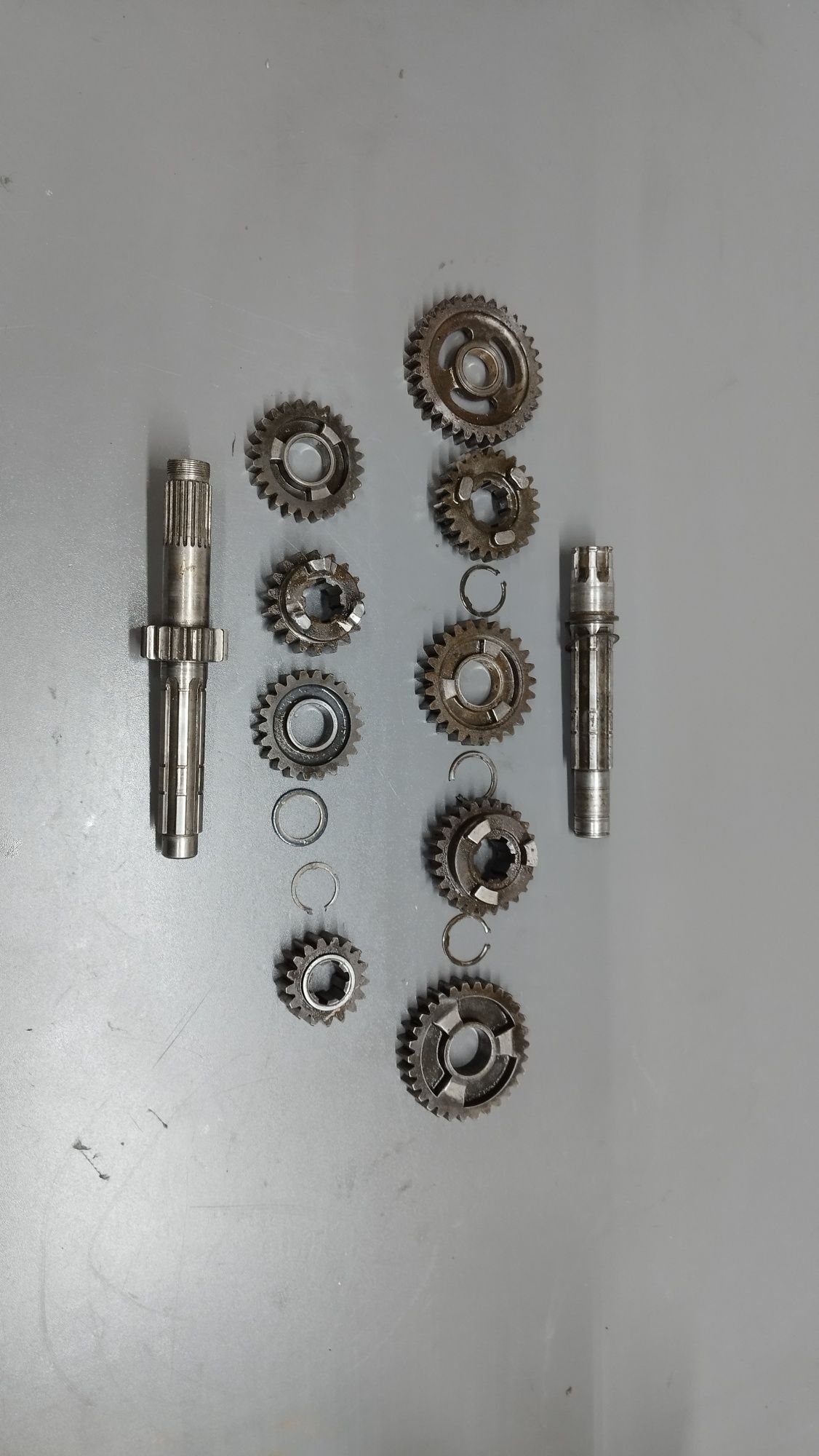 Kawasaki kx 250 wał skrzynia kosz stator moduł wałek