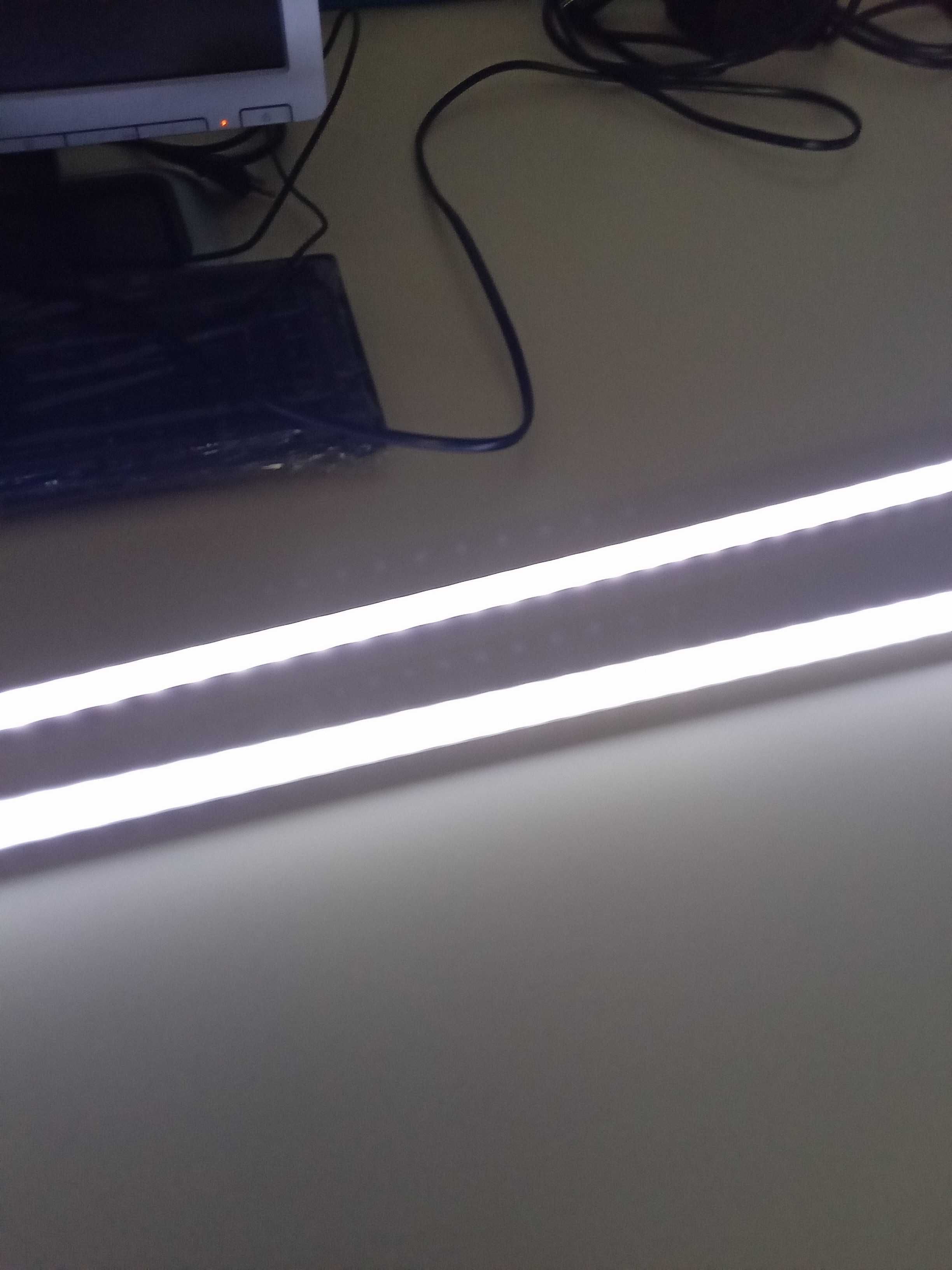 Calhas de leds p/ aquarios 1 metro ou por medida