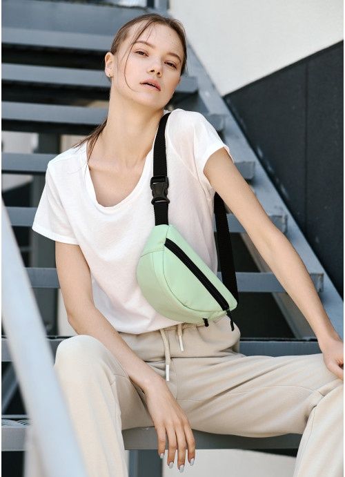 Бананка жіноча бірюзова