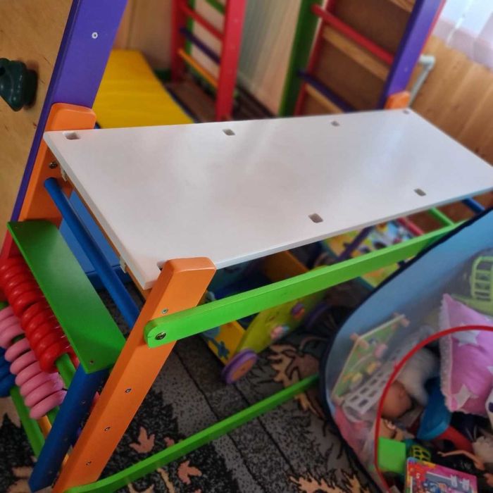 Детский спортивный комплекс для дома SportBaby Акварелька Plus 1-4