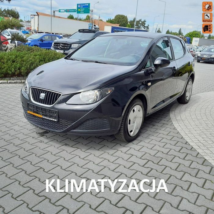 Seat Ibiza klimatyzacja, centralny zamek, benzynka, manual, niski przebieg