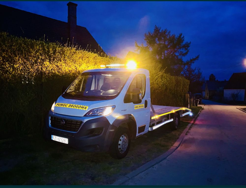 Autolaweta Pomoc Drogowa Najazd •FIAT DUCATO MAXI 3.0 180KM• Zamiana