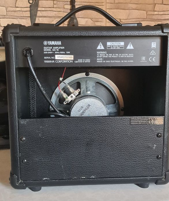 Комбопідсилювач Yamaha ga15