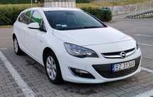 Opel Astra Opel Astra J 2013 rok 1.4 turbo 170 km