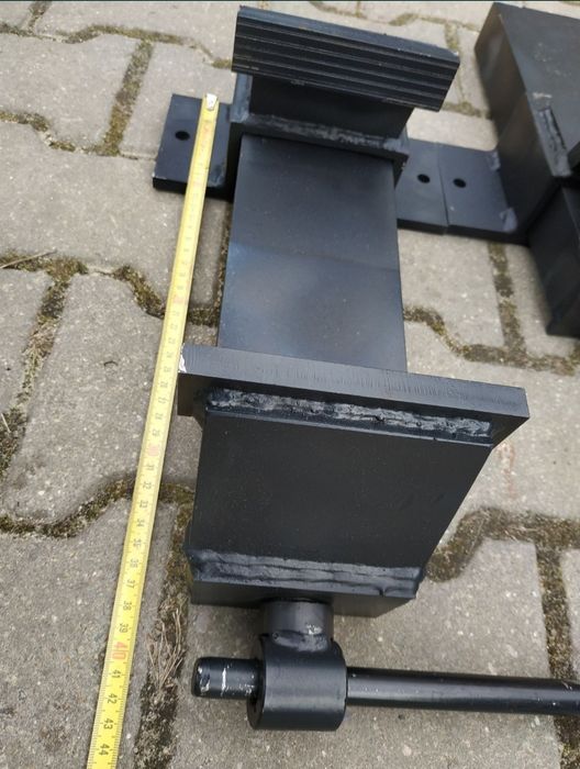 Imadło stalowe duże 150mm nowe z płyt spawane