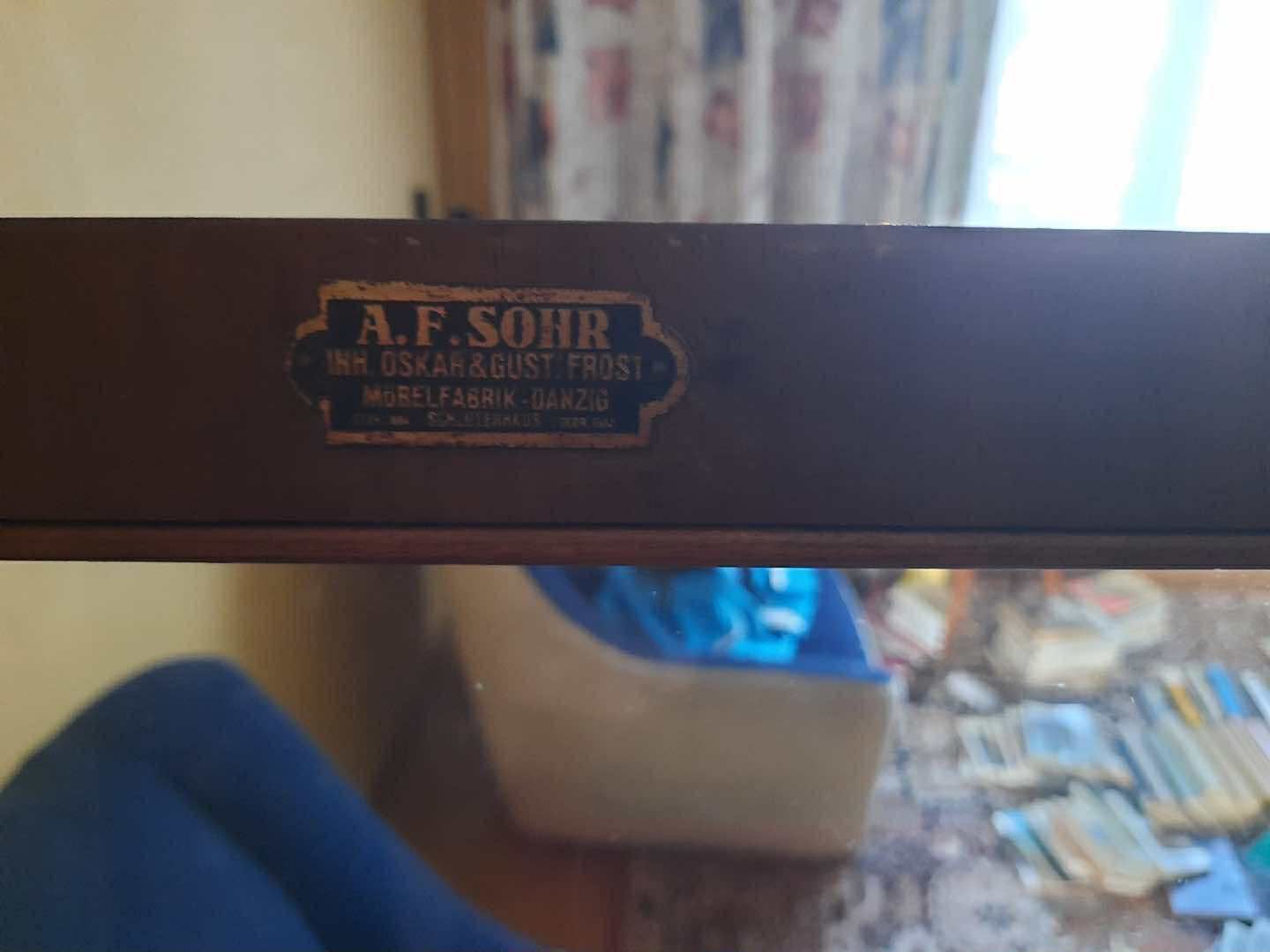 Szafa A.F.Sohr inh