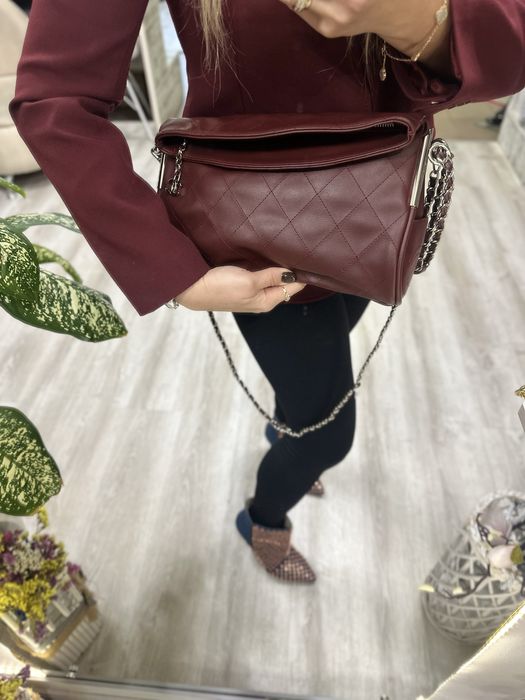 Сумка кожана шкіряна женская prada шанель бородова