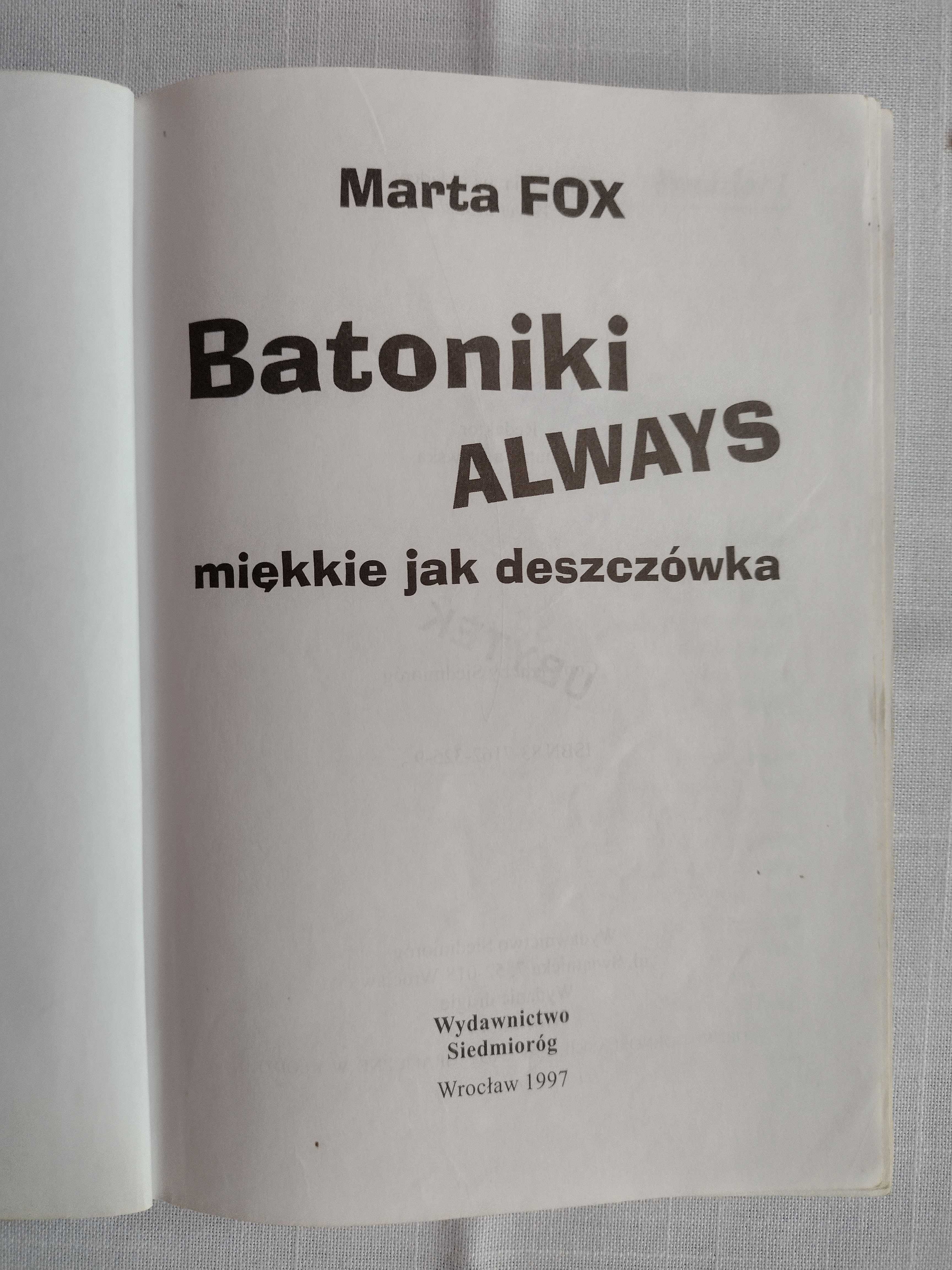 Marta Fox - Batoniki Always miękkie jak deszczówka