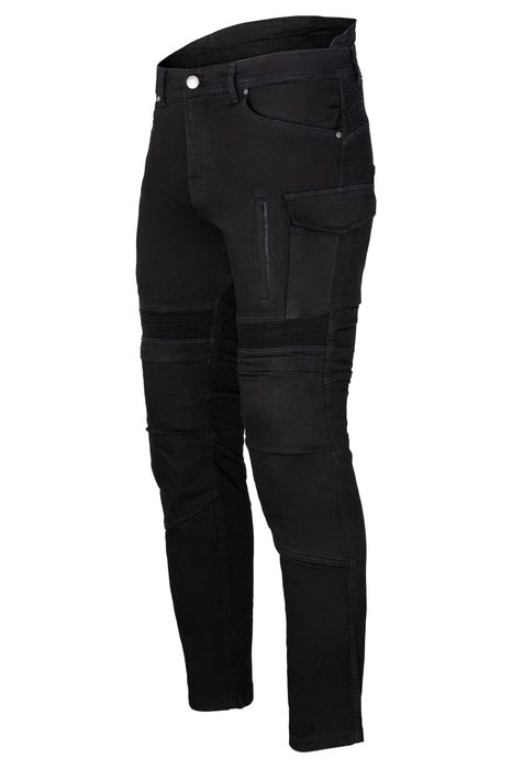 Spodnie motocyklowe navy SCRAMBLER CARGO KEVLAR GIRO