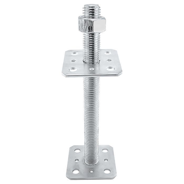 podst słupa reg. z gwintem psr80 80x80x250x4,0 (1)