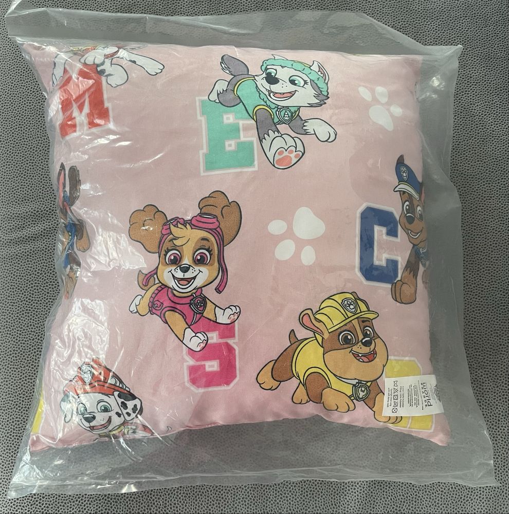 Poduszka dwustronna dekoracyjna 40/40cm Psi Patrol - Paw Patrol