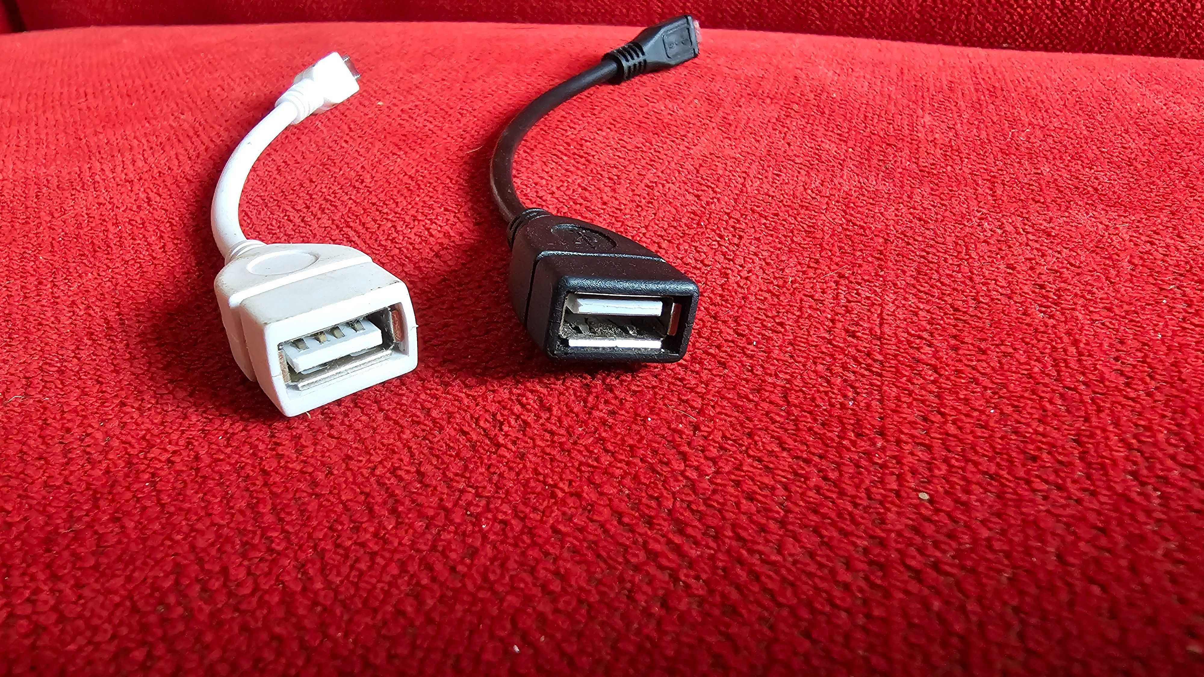 32 Kabel przejściówka konwerter USB-A żeński USB Micro męski