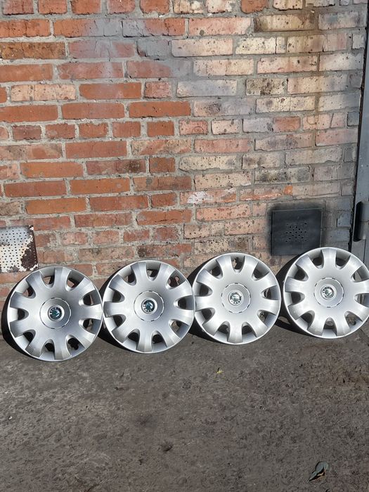 Колпакі шкода R15 комплект оригінал