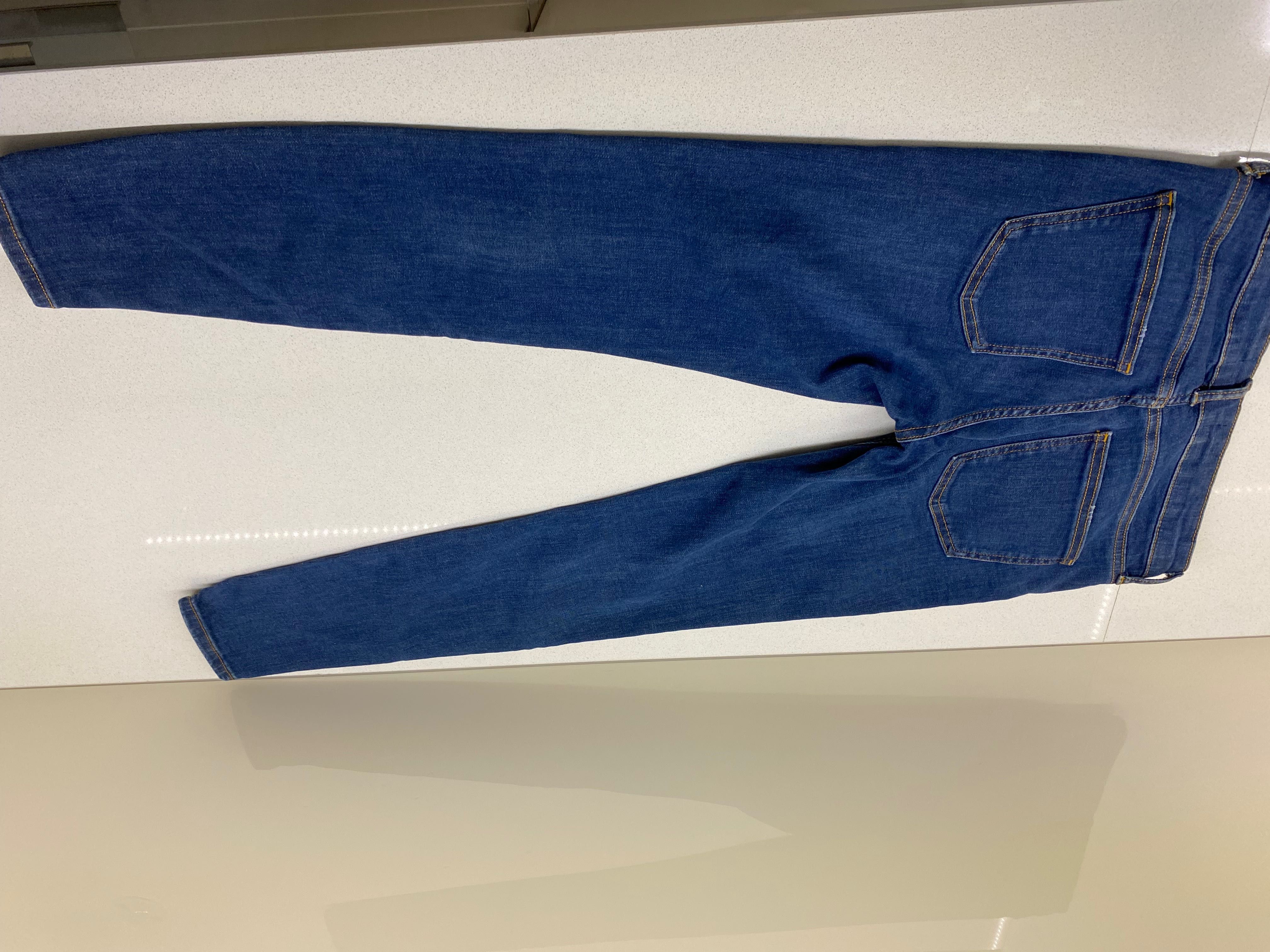Spodnie jeansowe Zara 38 jak nowe