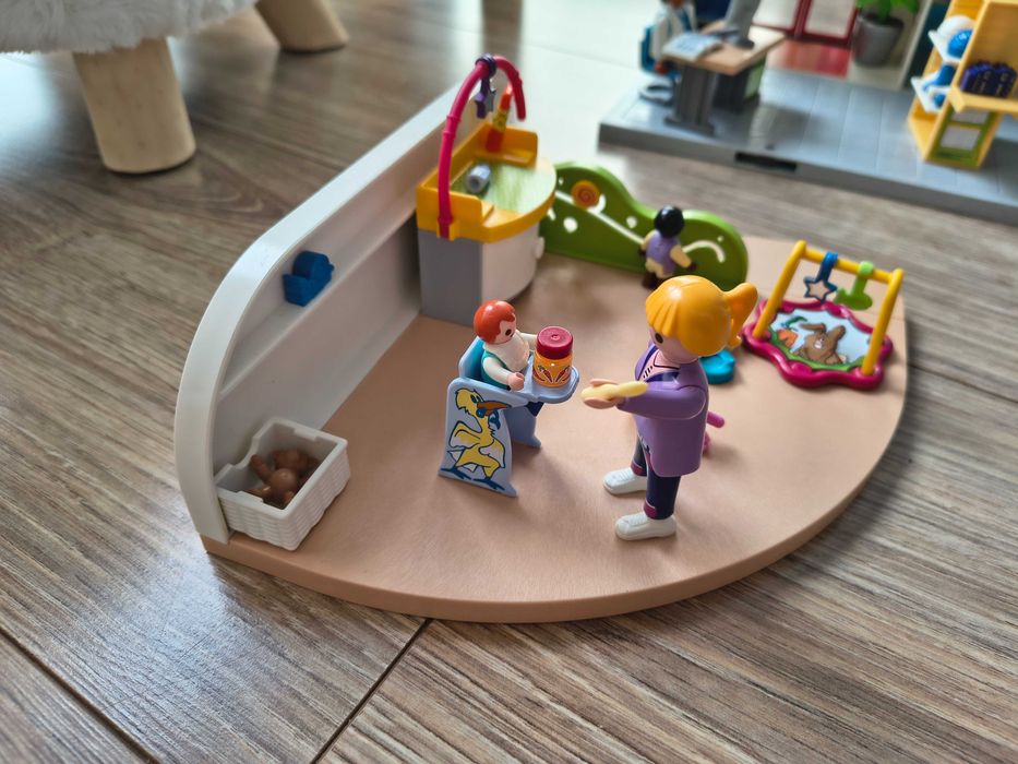 Playmobil domek, szpital, salon sukien ślubnych Mega zestaw