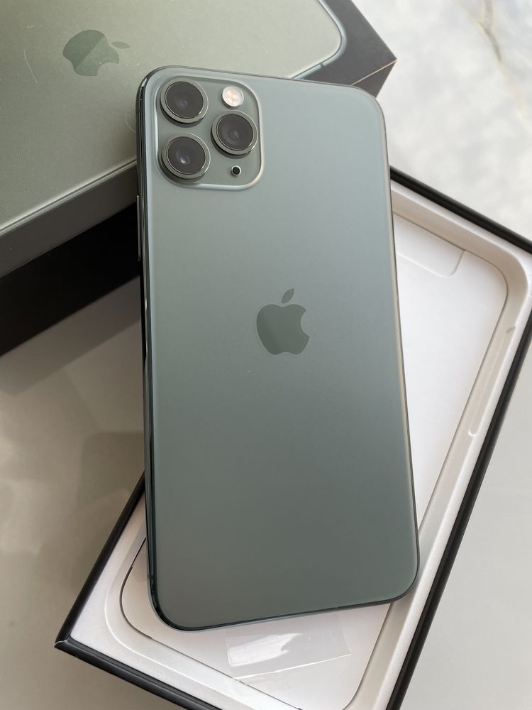 Новий Apple iPhone 11 Pro Midnight Green 256 Gb Never Lock