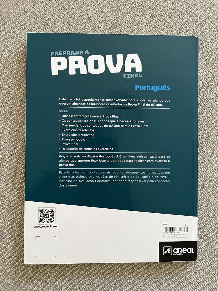 Prova Português 9 ano