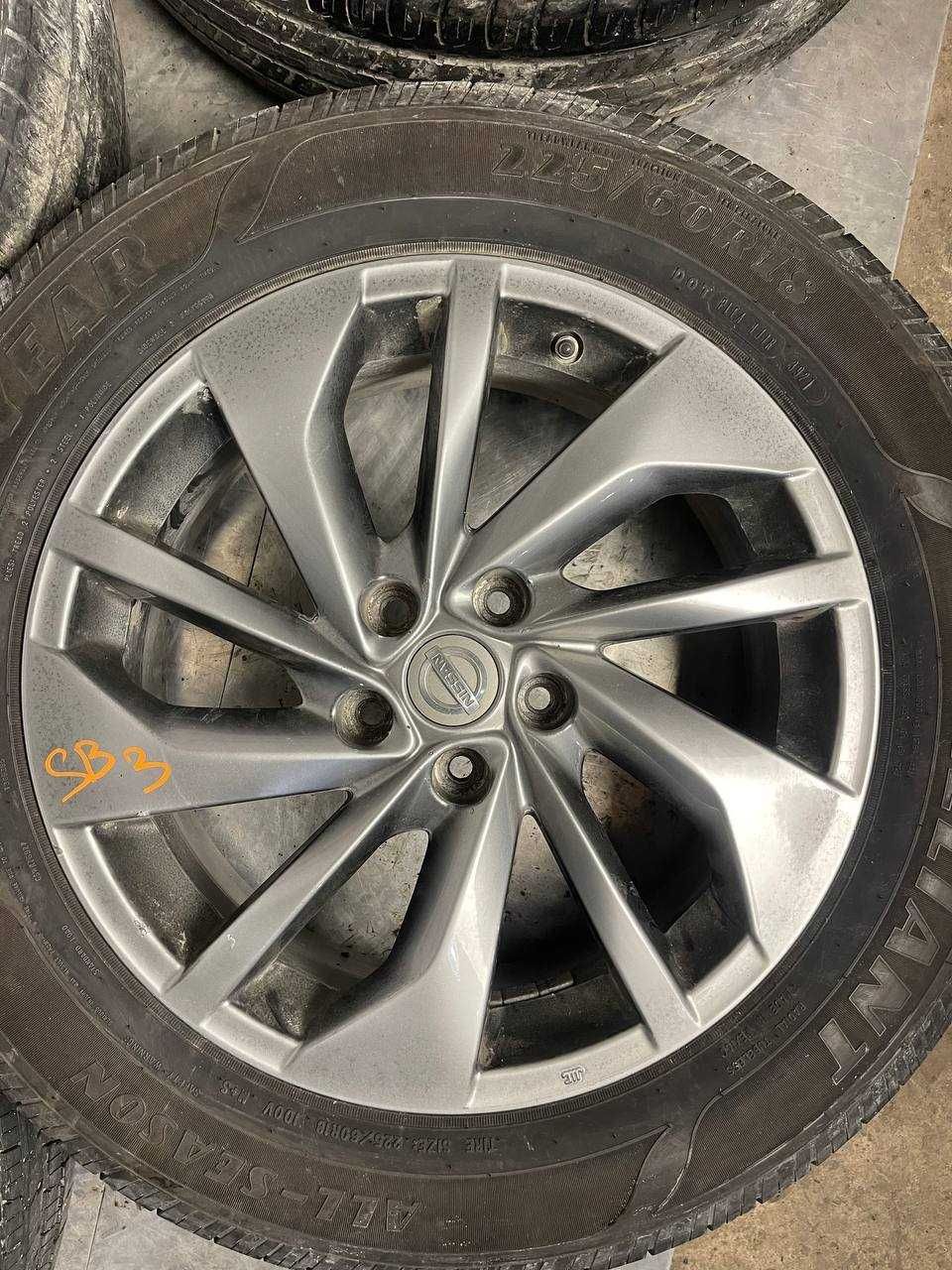 Комплект коліс дисків з Nissan Rogue T32 SL ціна за комплект з гумою