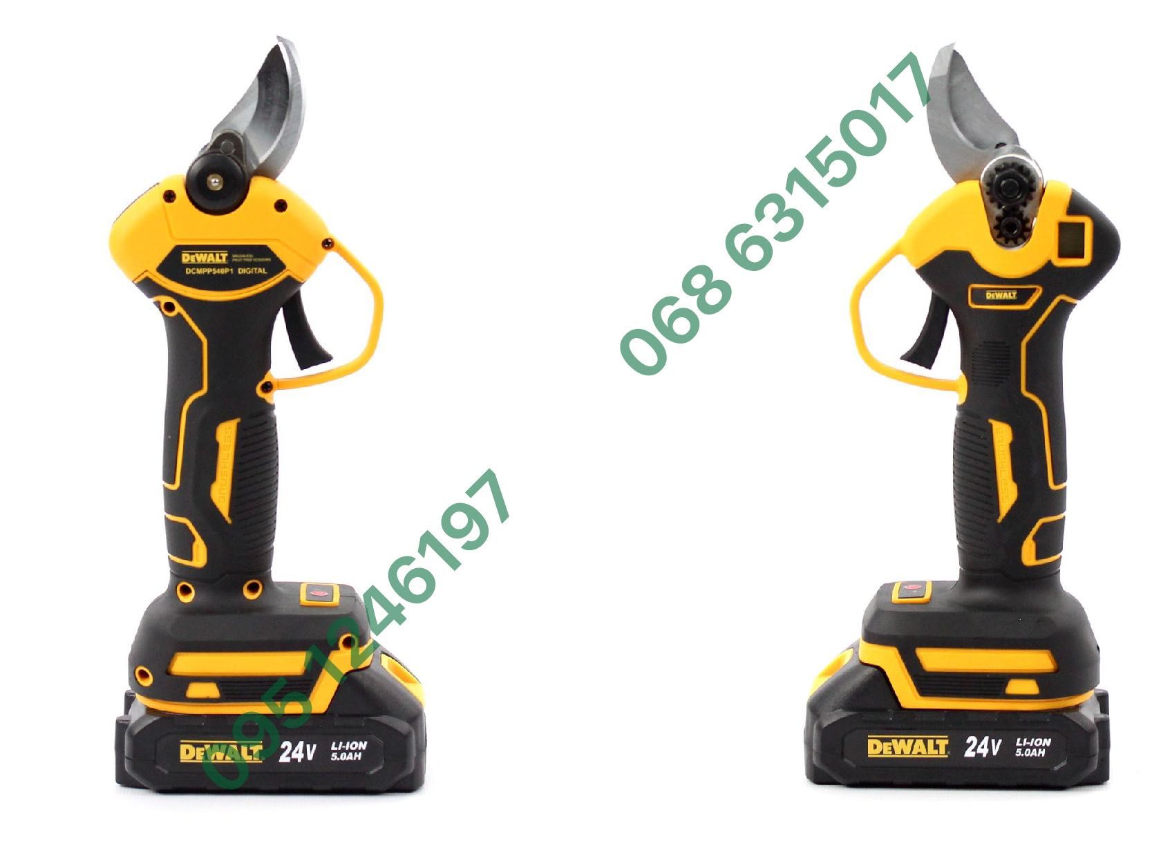 Набор аккумуляторный 2в1 DeWalt Пила DCM150N Секатор DCMPP540P1 24V5Ah