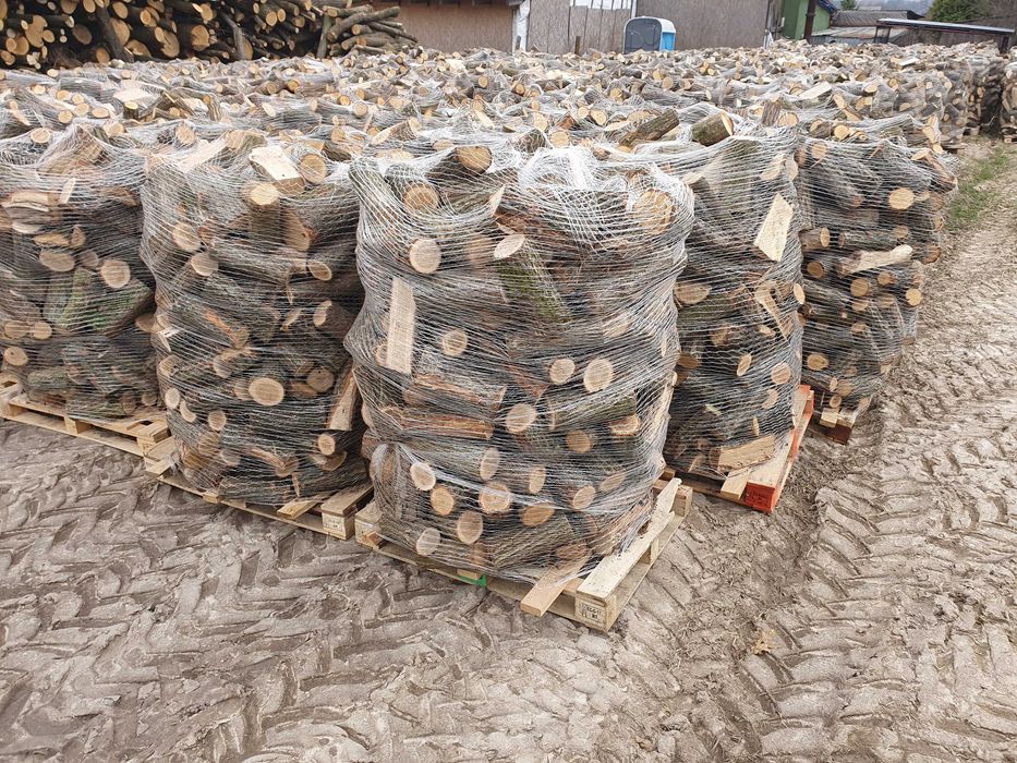 Drewno kominkowe opałowe DĄB GRAB BRZOZA