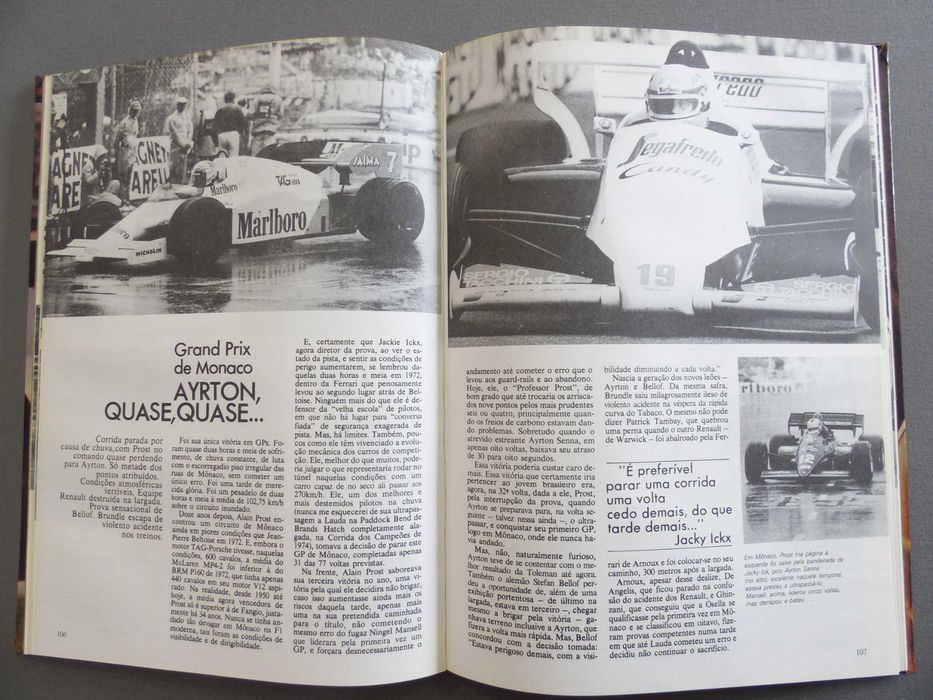 Livro Formula 1 84/85