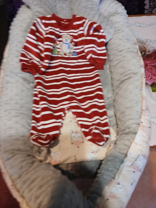 Kokon niemowlęcy plus śpioszki