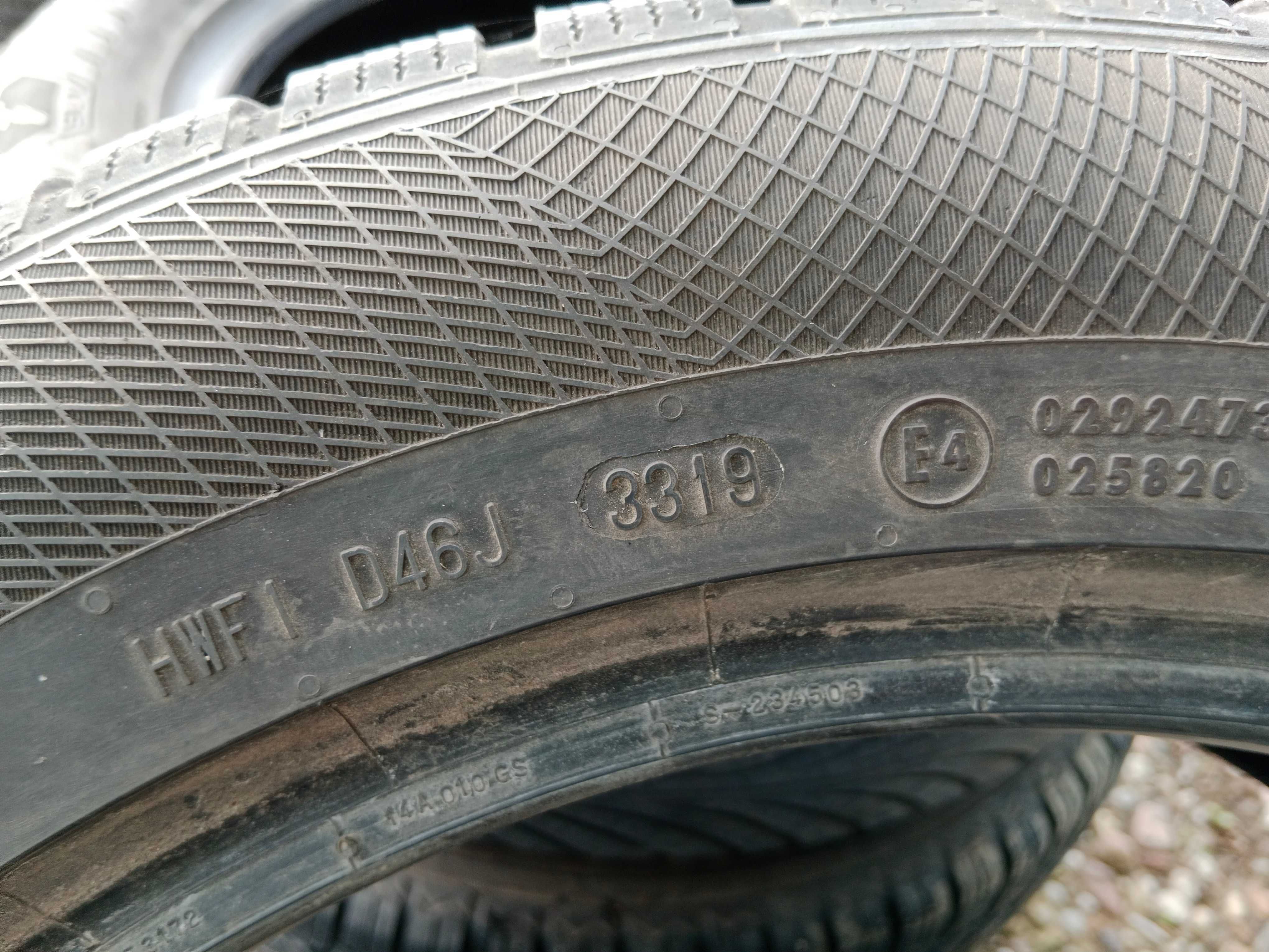 Opona używana 205/60R17 Continental WinterContact TS850P 1szt.