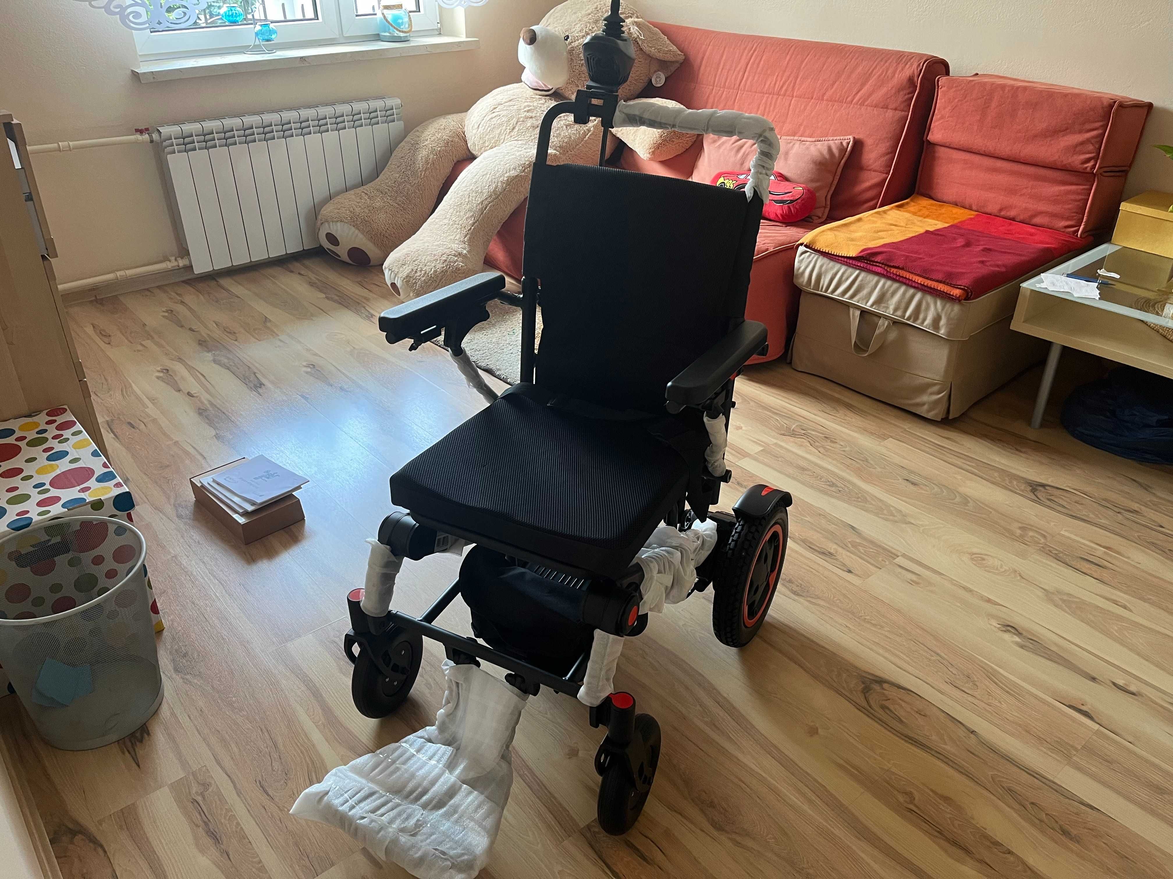 Wózek inwalidzki elektryczny Quickie Q50R Nówka !