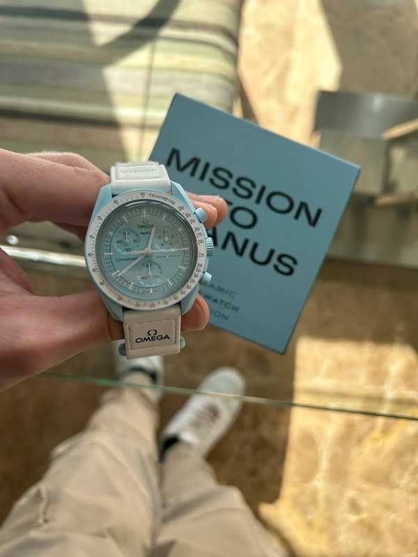 Omega x Swatch Edycja Lim. Uran: Bioceramic Rzadki Kosmiczny Design