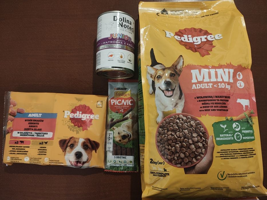 Zestaw karmy dla psa