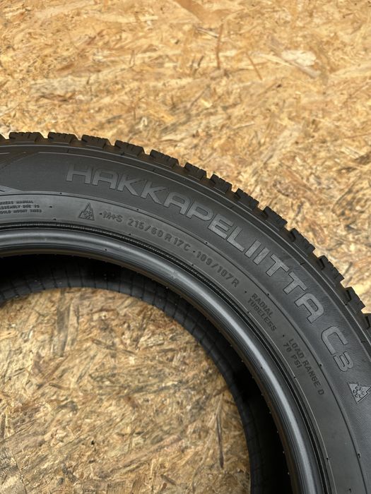 Зимові шини 215/60 R17C 109/107R NOKIAN HAKKAPELIITTA C3.гума резина