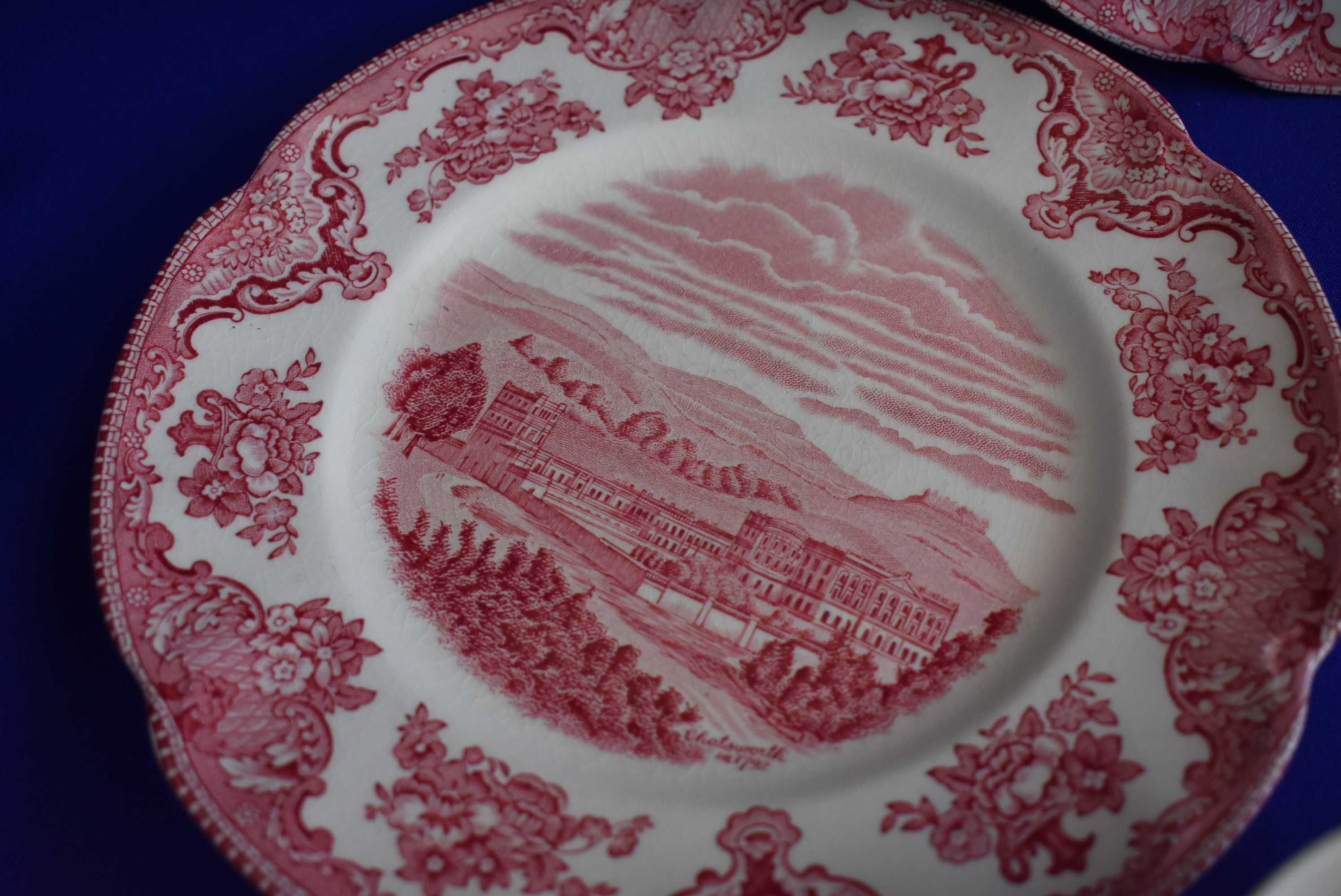 Filiżanki zestaw śniadaniowy porcelana angielska Johnson Bros
