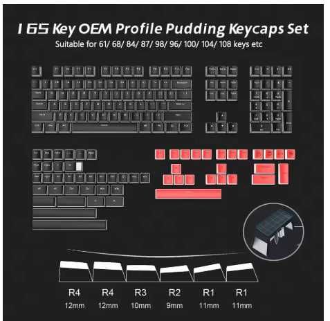 Продам кейкапи пудінги.PBT Pudding Keycaps Set OEM Profile Double Shot