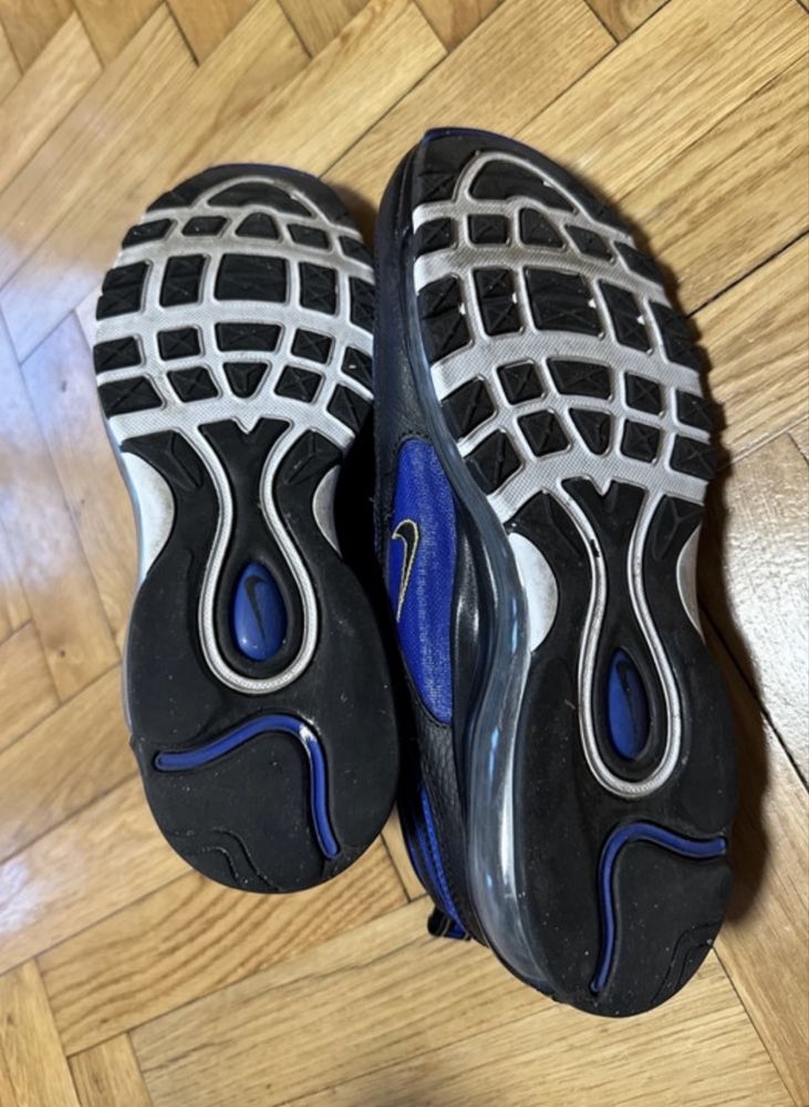 Air max 97 czarny/złoty/granatowy