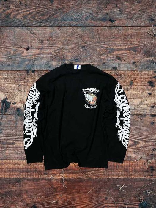 Bluza affliction youngguns blood message Maria r.L czarny skull church