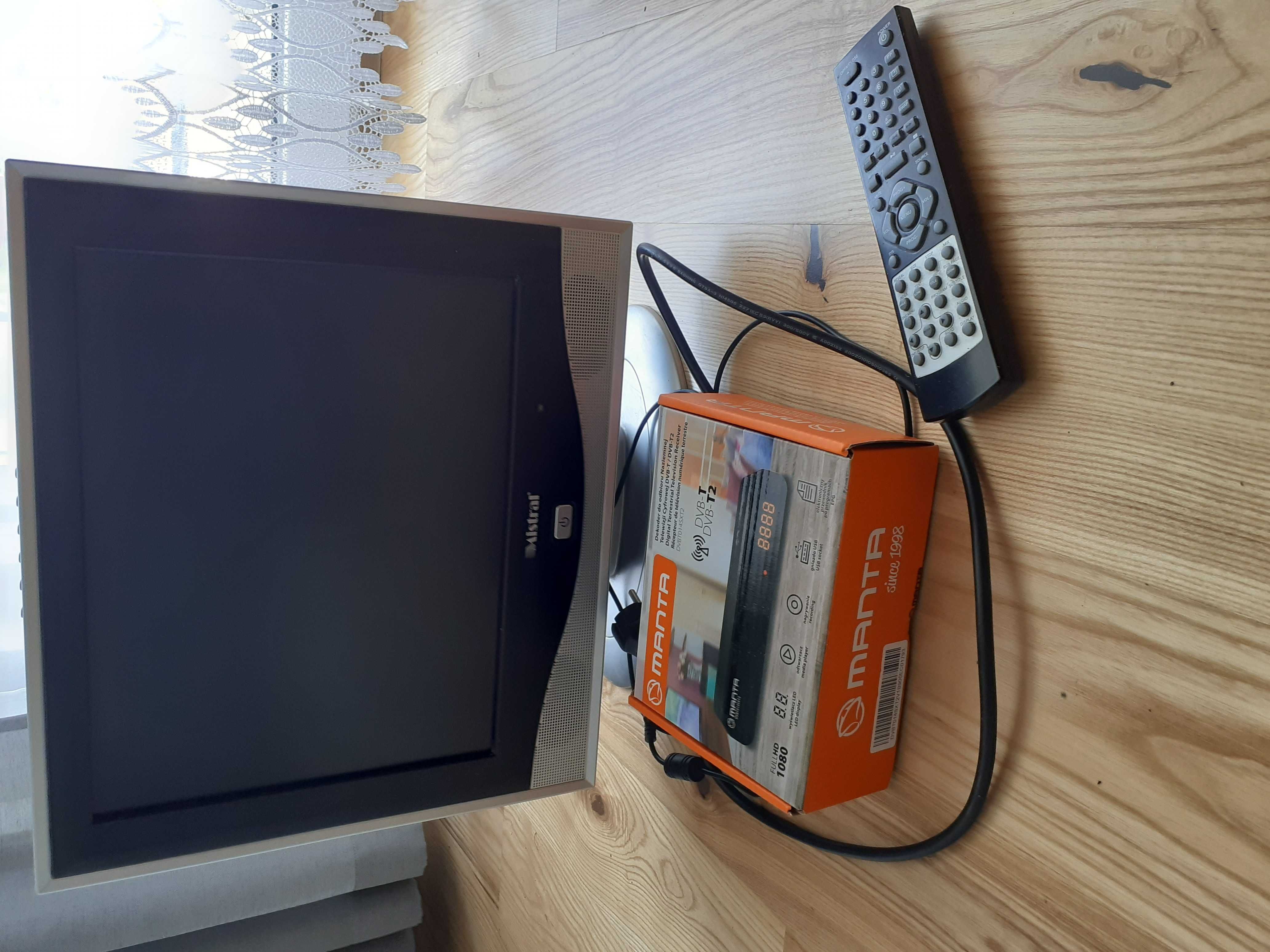 Telewizor 15" LCD z wbudowanym DVD Mistral sprzedam.