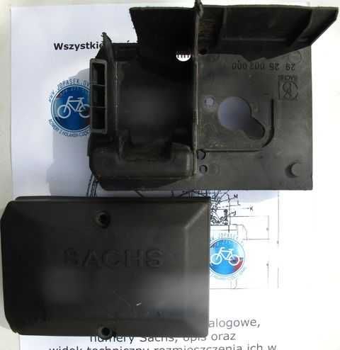 Filtr powietrza rower z silnikiem Spartamet Saxonette Sachs301