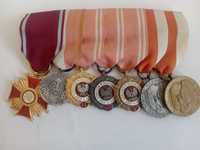 Zestaw polskich medali wojskowych (oryginał)