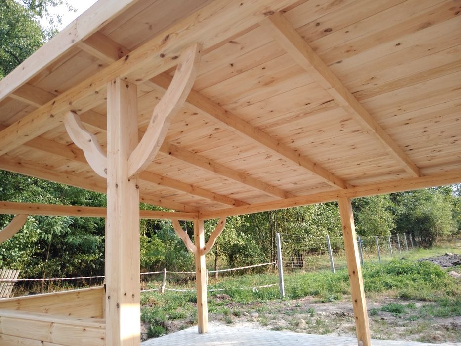 Wiata garażowa 6x 4 m Wiata na samochód