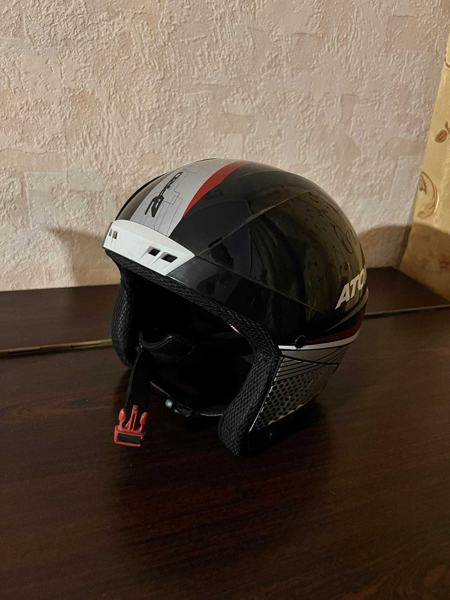 Kask Atomic 2 Pro Tect + Gogle Uvex Antifog Supravision