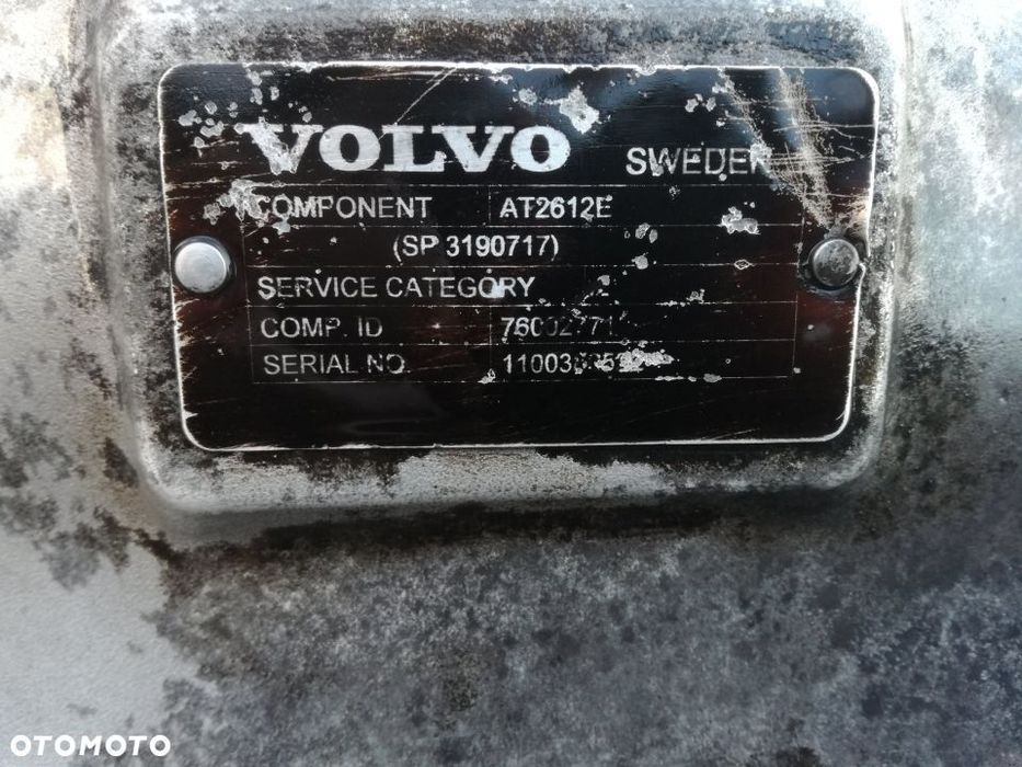 skrzynia biegów volvo fh 4 dxi at 2612 e