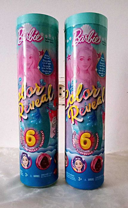 Русалка 6 сюрпризів Barbie Color Reveal with 6 Surprises