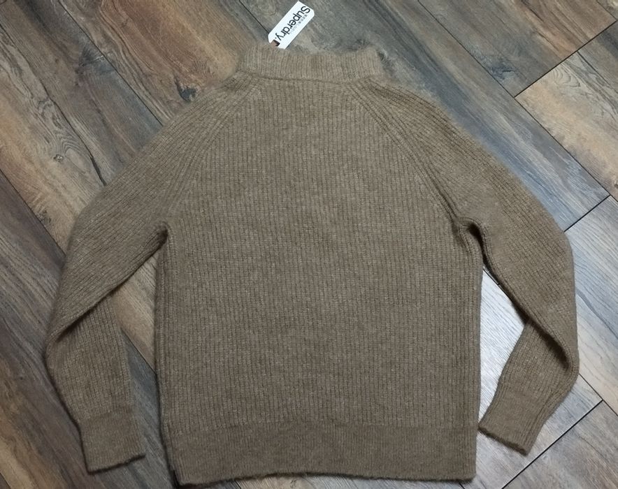 Superdry Alpaca blend джемпер светр кофта альпака шерсть