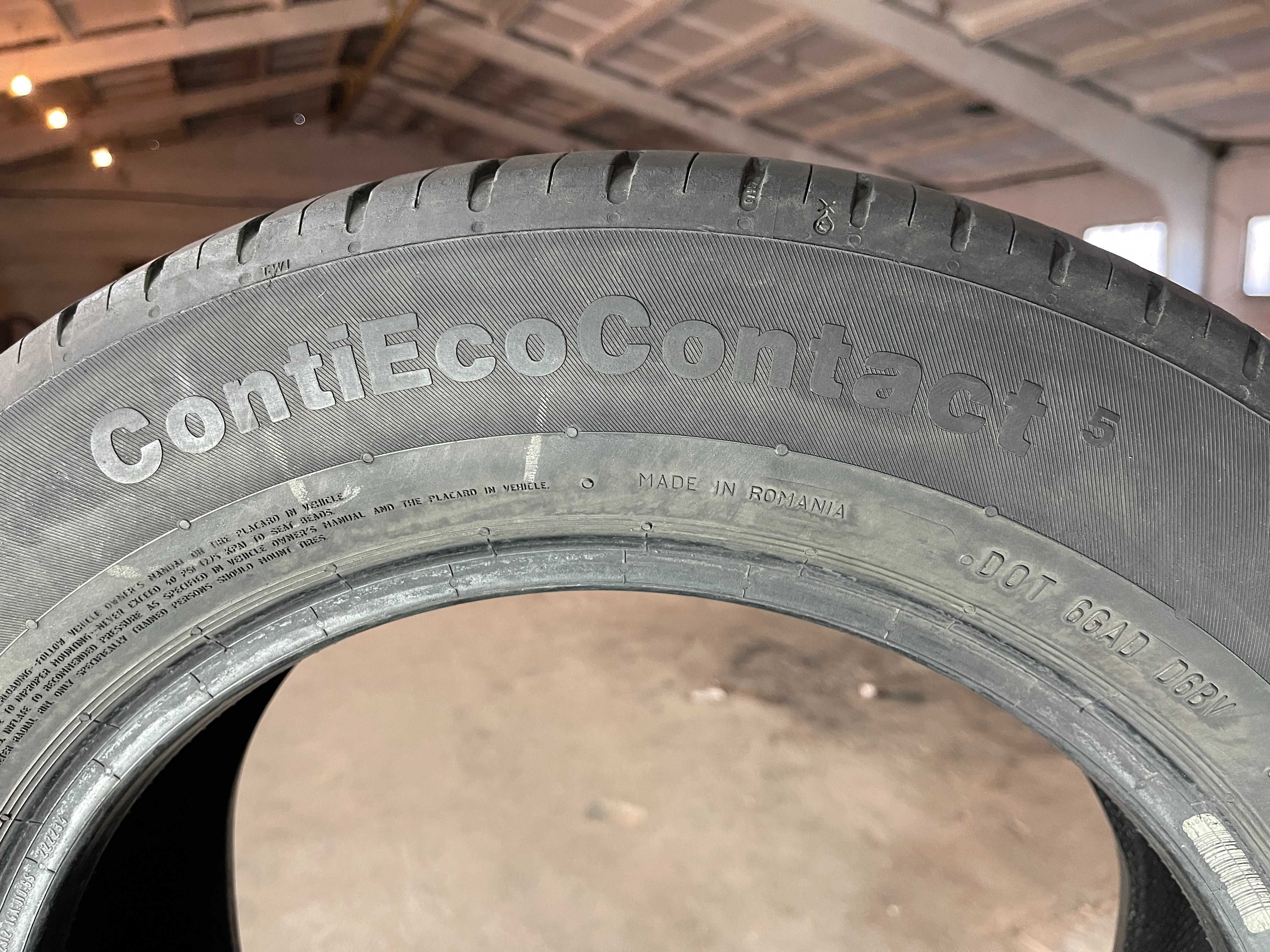 LS652 Літні шини 185/65r15 Continental ContiEcoContact 5 резина р15