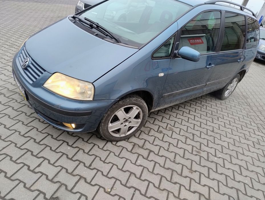 Sprzedam VW Sharan 1.8t uszkodzona skrzynia biegów