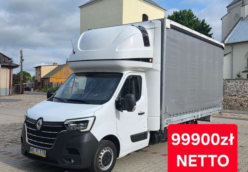 Renault Master  12 palet/Salon PL/2x firanka/Zsuwany dach/Gwarancja/Pneumatyka/