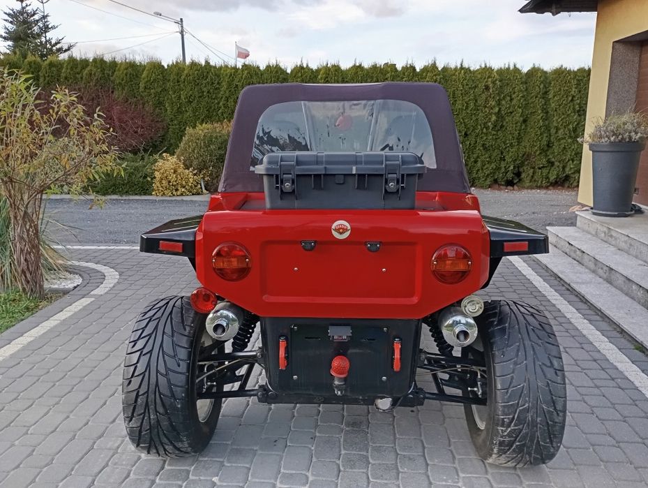 Quad Buggy Quadix Allrad 800 4x4 blokady Homologacja