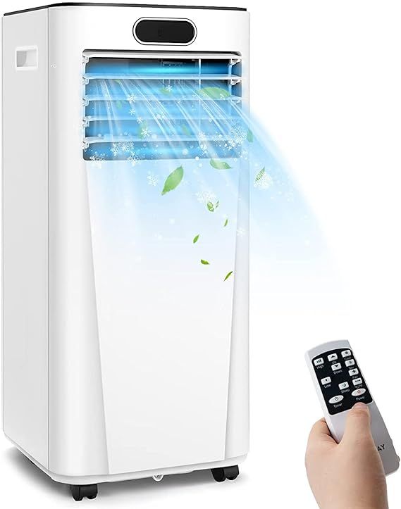 RELAX4LIFE Mobilny klimatyzator 4 w 1 timer 24 h, do 25 mkw