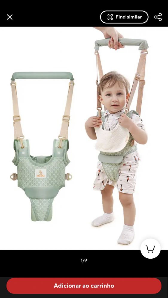 Andador/suporte para bebé